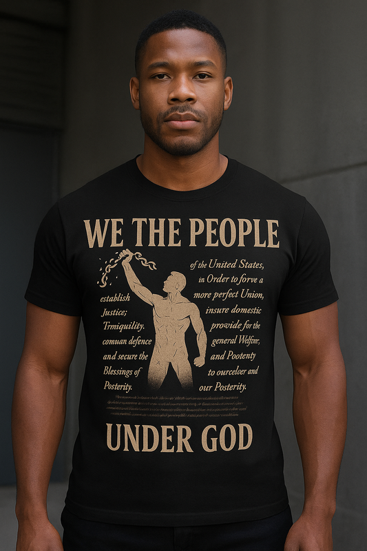 "We The People - Under God"Limited Edition Tee